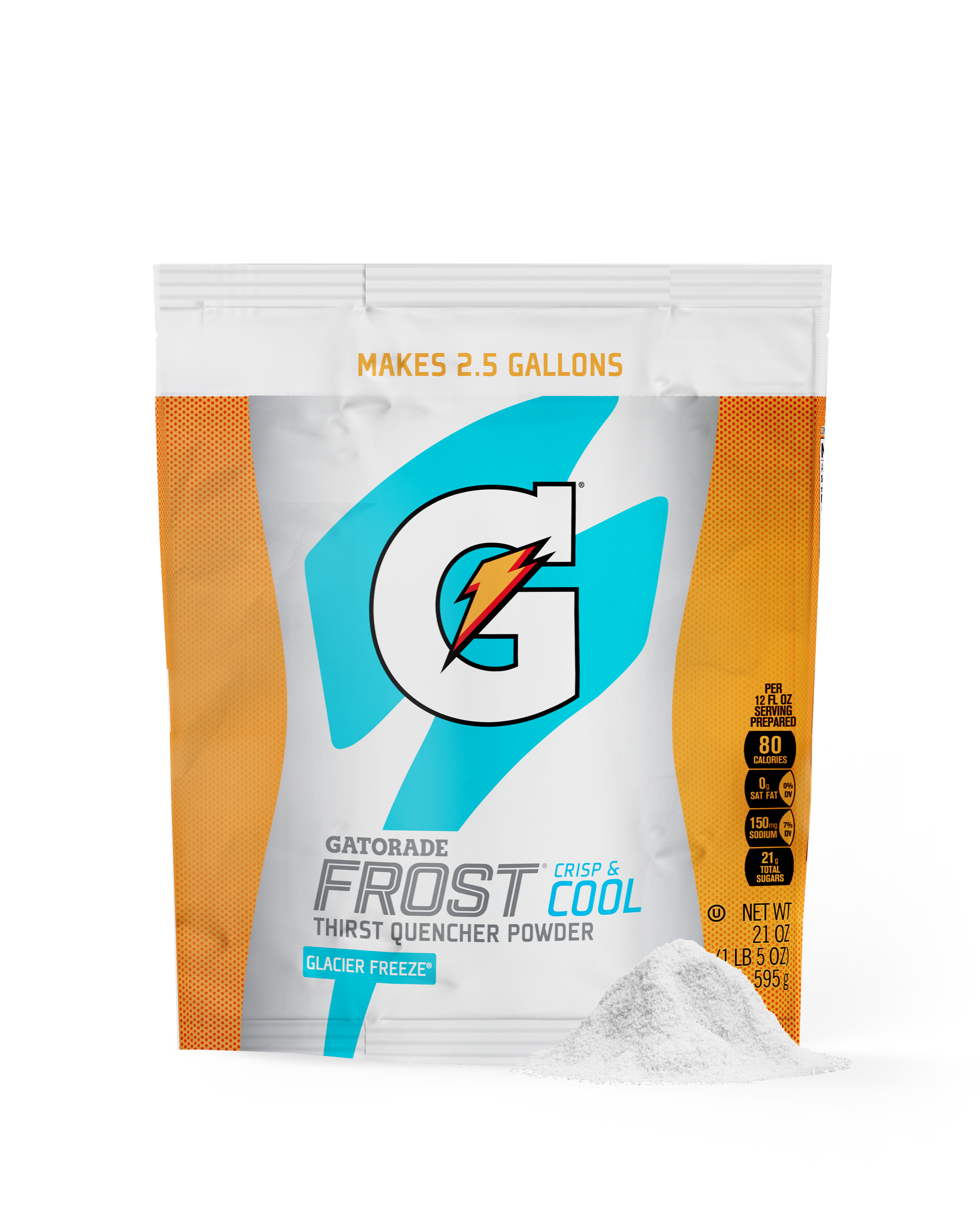 Gatorade Thirst Quencher 2.5 Gallon Bag Glacier Freeze Product Tile