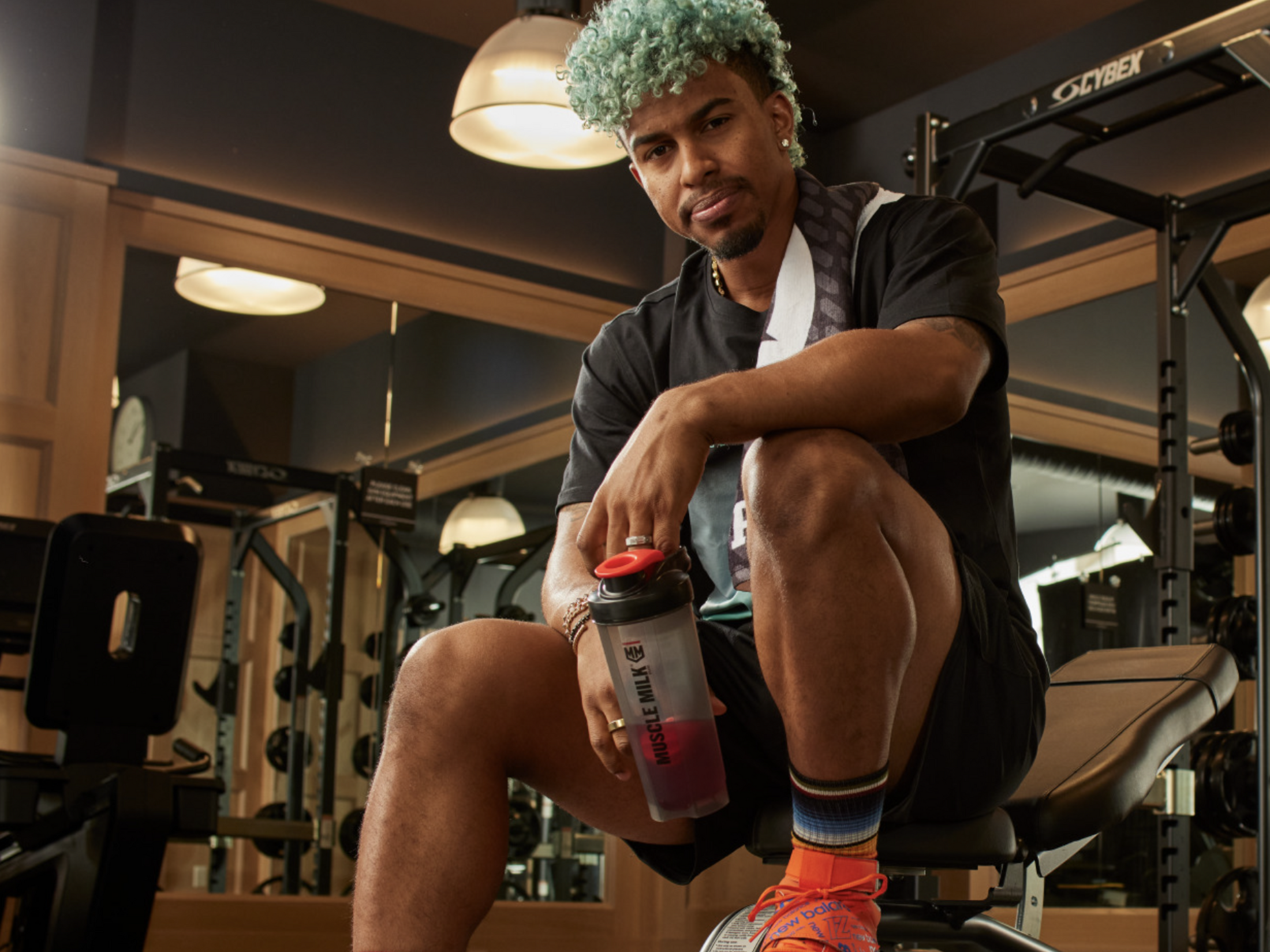 Muscle Milk Shaker Bottle - Transparent - Bottle - PDP Detail 3