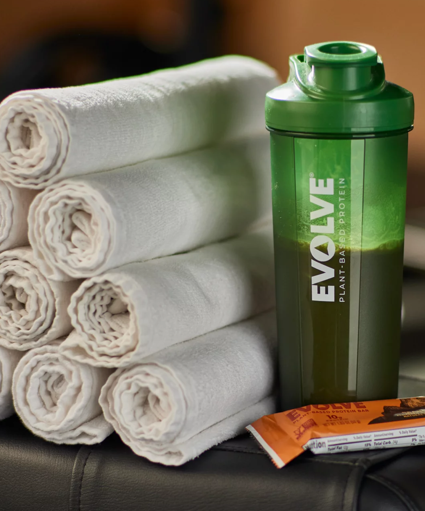 Evolve Shaker Bottle - Green - Bottle - PDP Detail 2