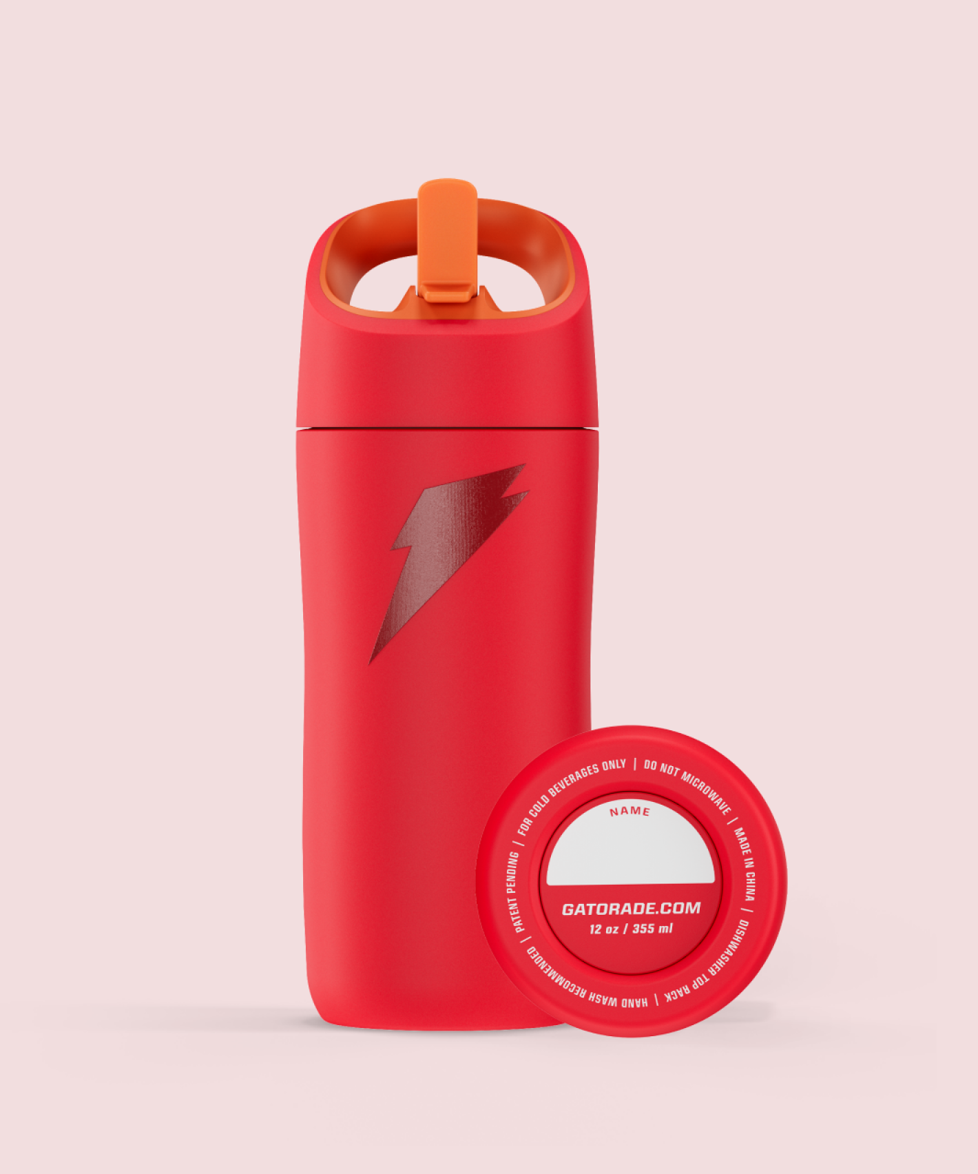 Rookie Stainless Steel Water Bottle - Red - PDP Detail 4