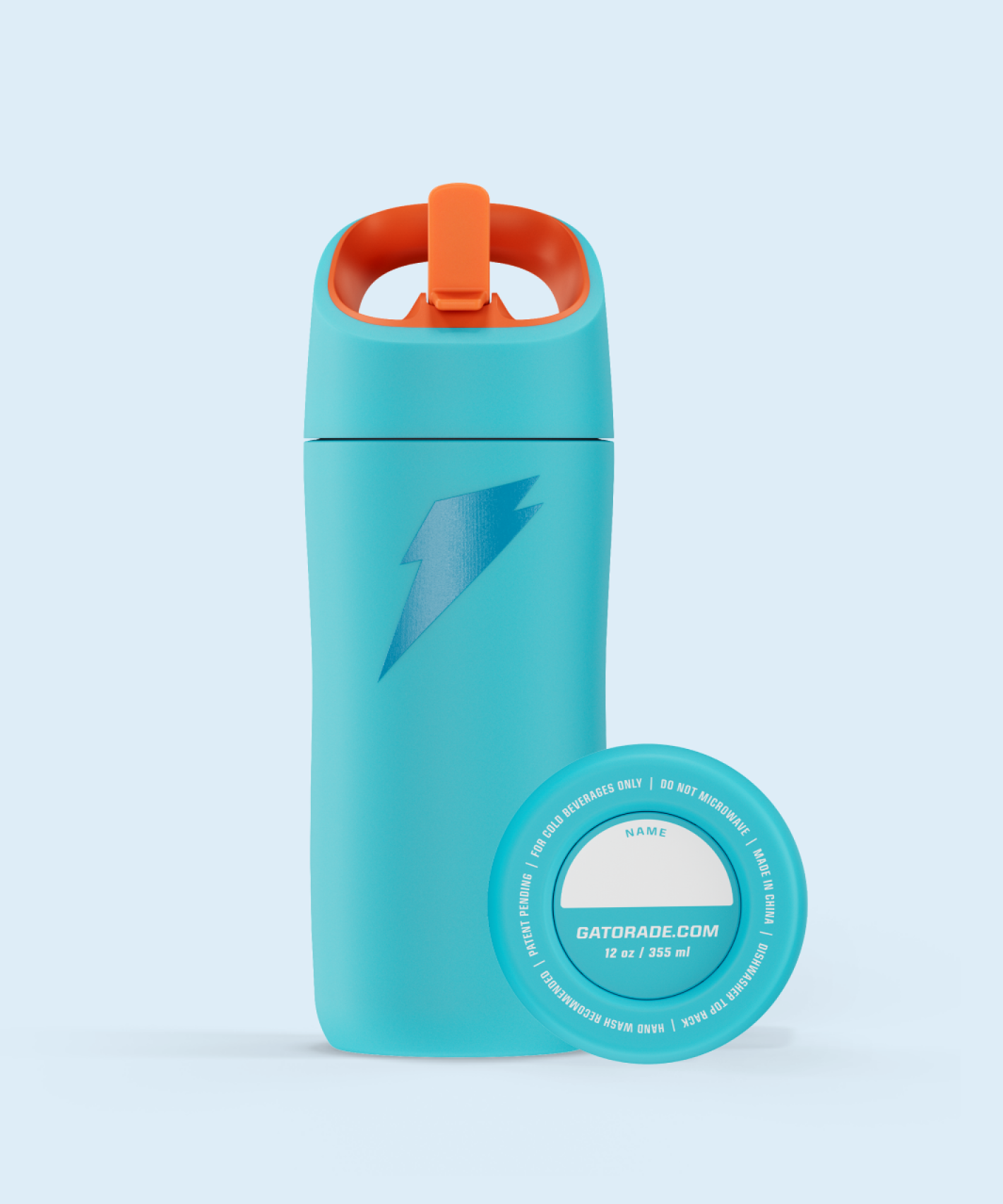 Rookie Stainless Steel Water Bottle - Blue - Bottle - PDP Detail 4