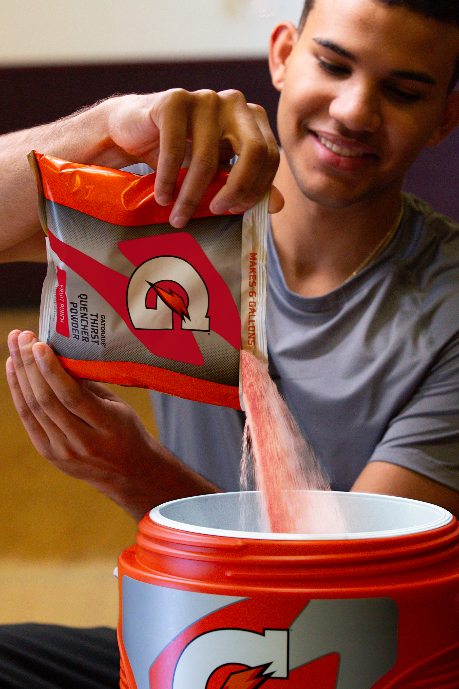 Gatorade Thirst Quencher - Fruit Punch - 6 gal - PDP Detail 1