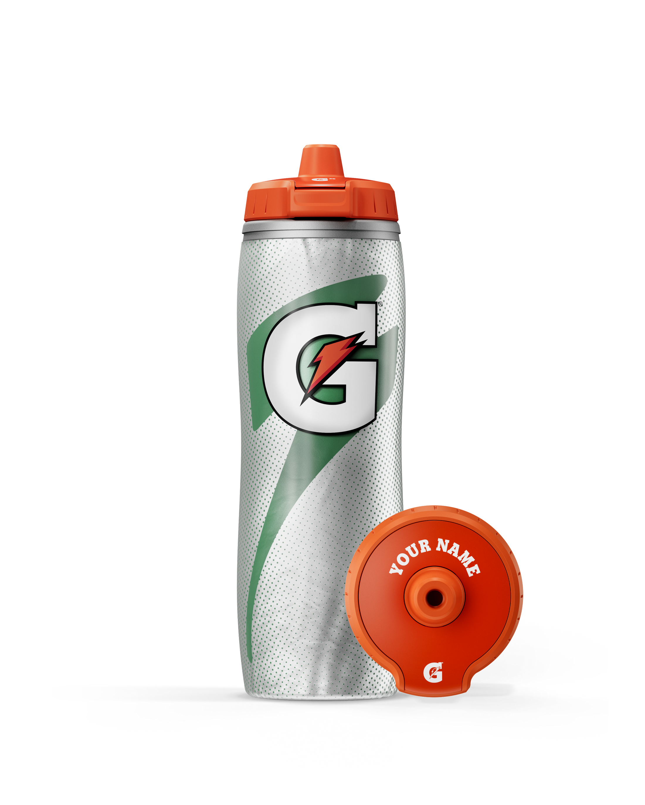 Insulated Squeeze Personalized Water Bottle