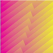 Gx Patterned Water Bottle - Shadow - Neon Pink