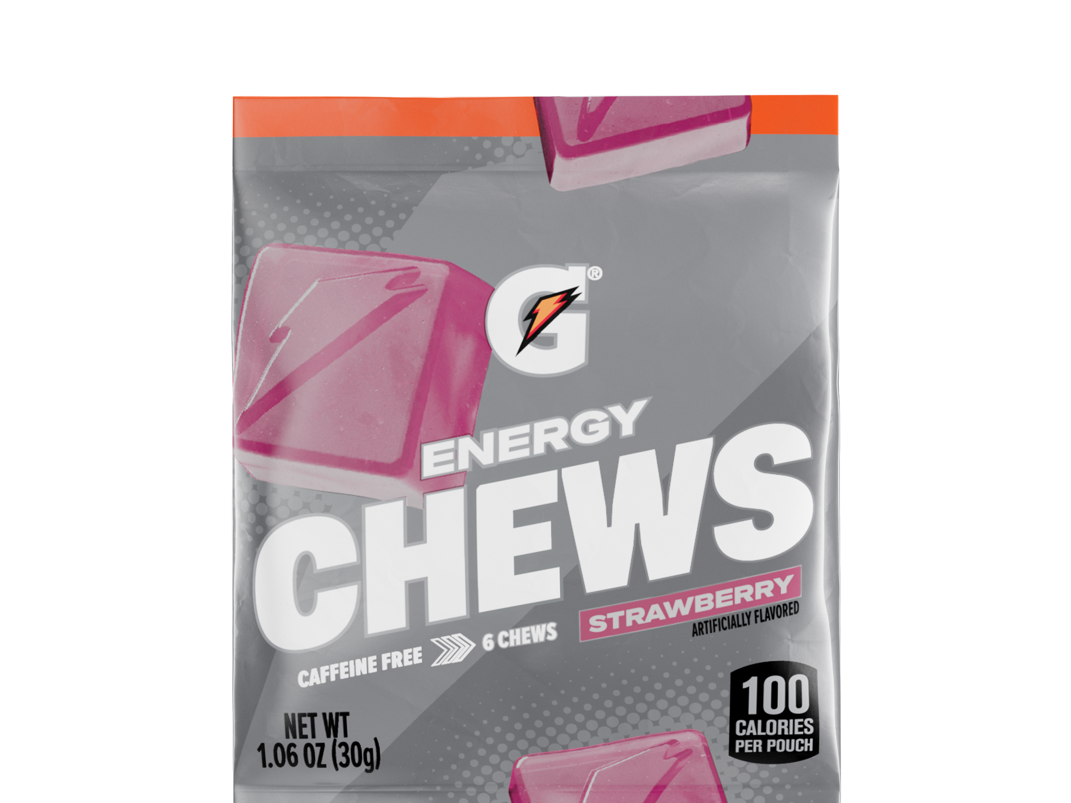 Gatorade Energy Chews - Strawberry - PDP Hero 1