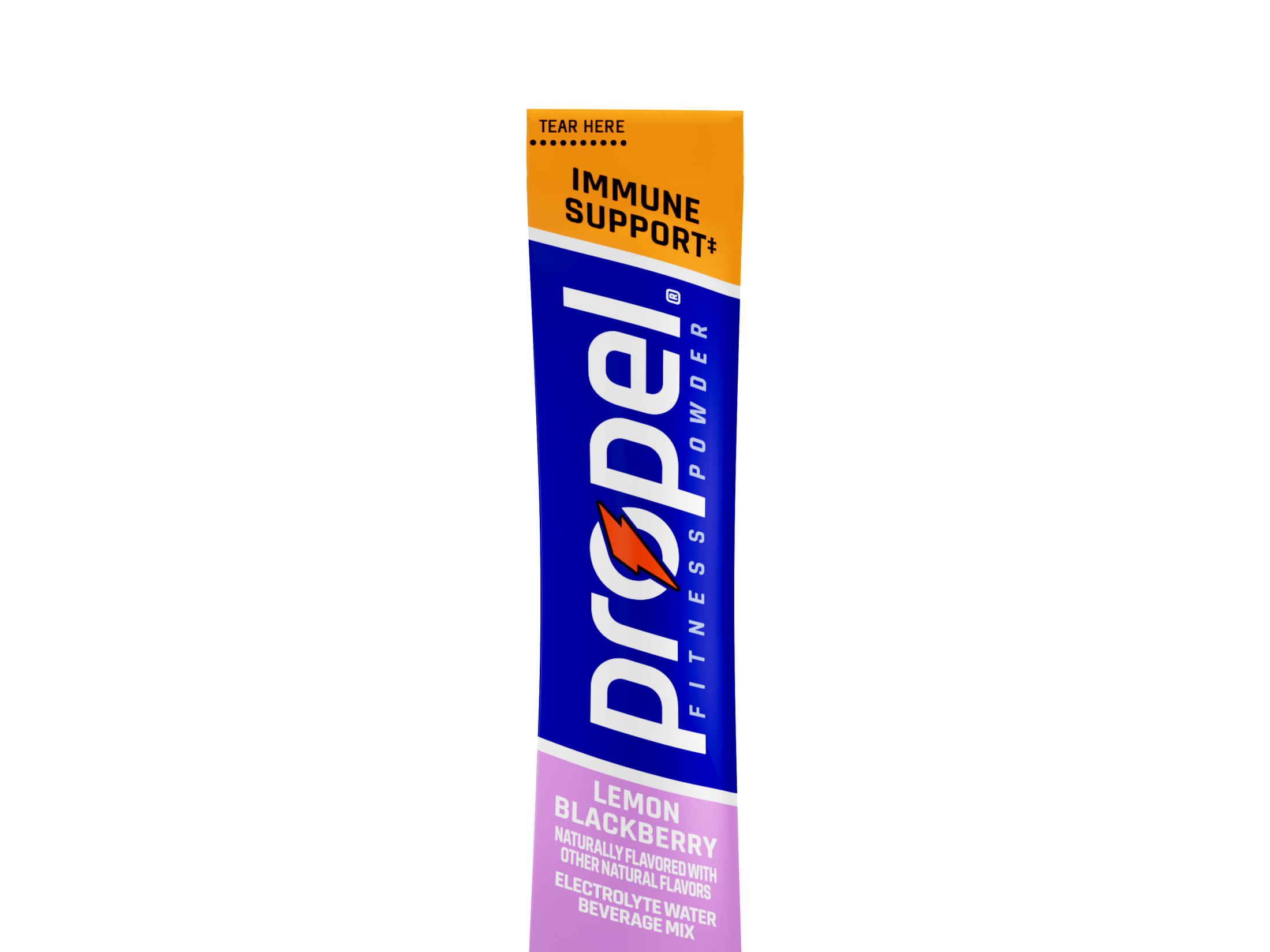 Propel Immune Support - Lemon Blackberry - Single Serve - PDP Hero 1