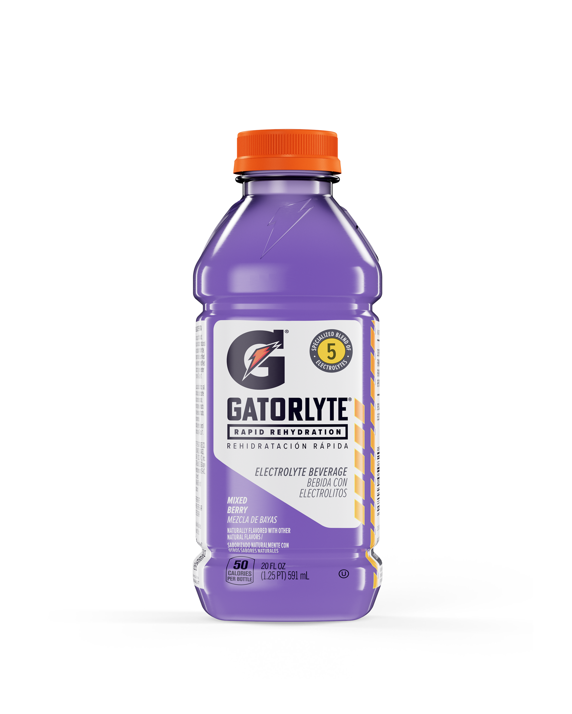 gatorlyte mixed berry 20oz bottle rtd