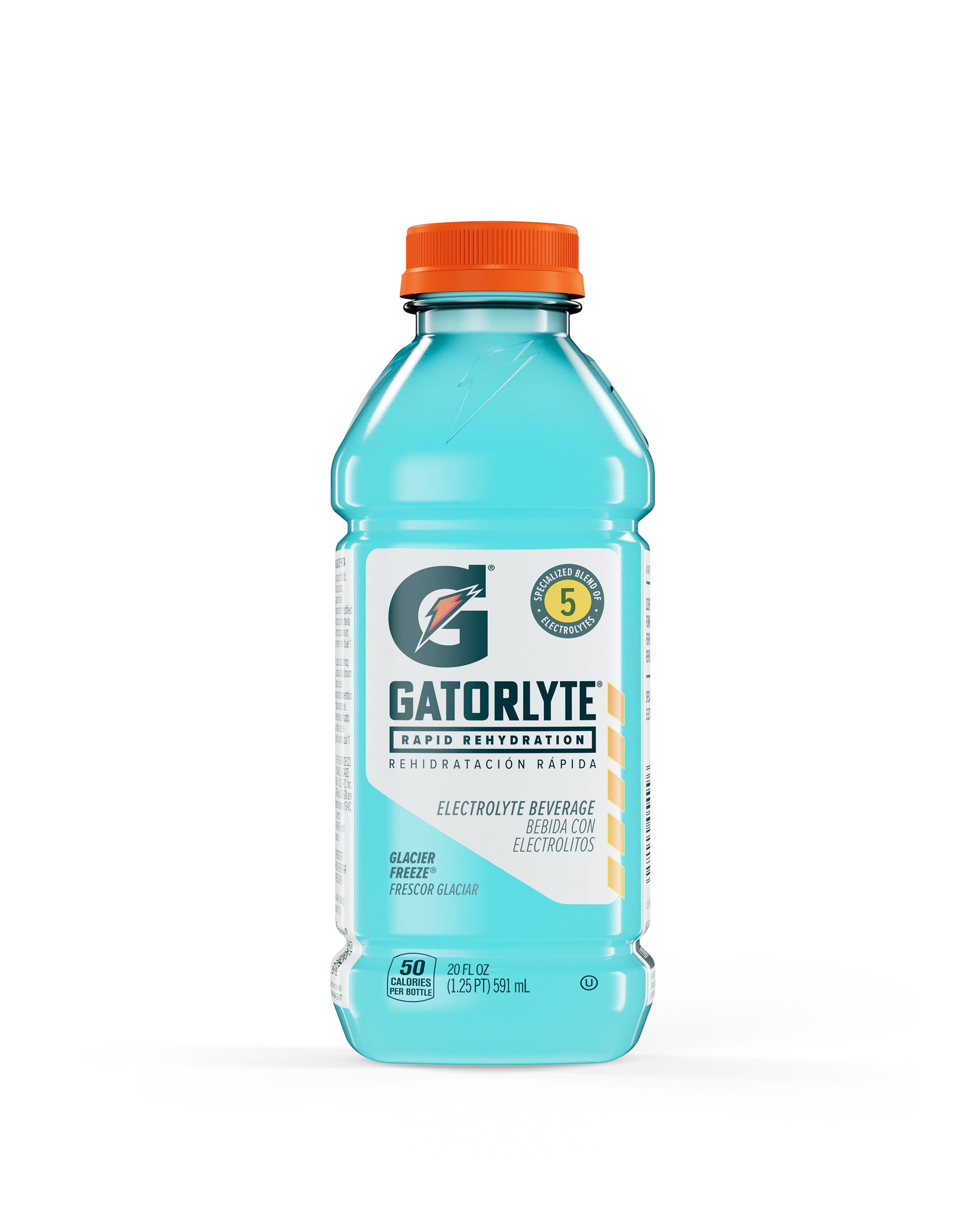 gatorlyte glacier freeze 20oz bottle rtd