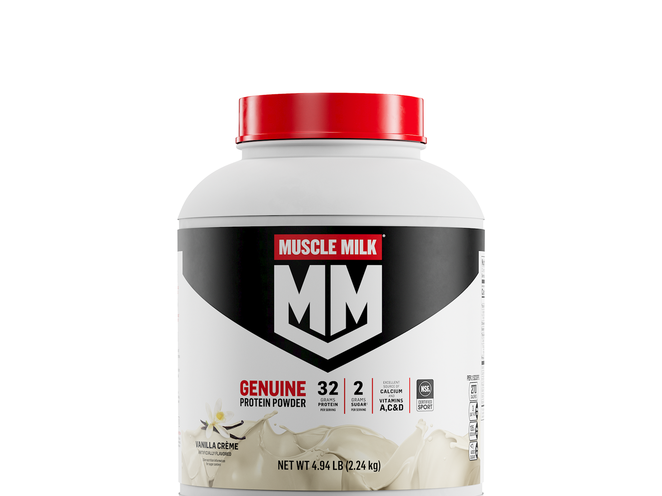 Muscle Milk Genuine - Vanilla Creme - PDP Hero 1
