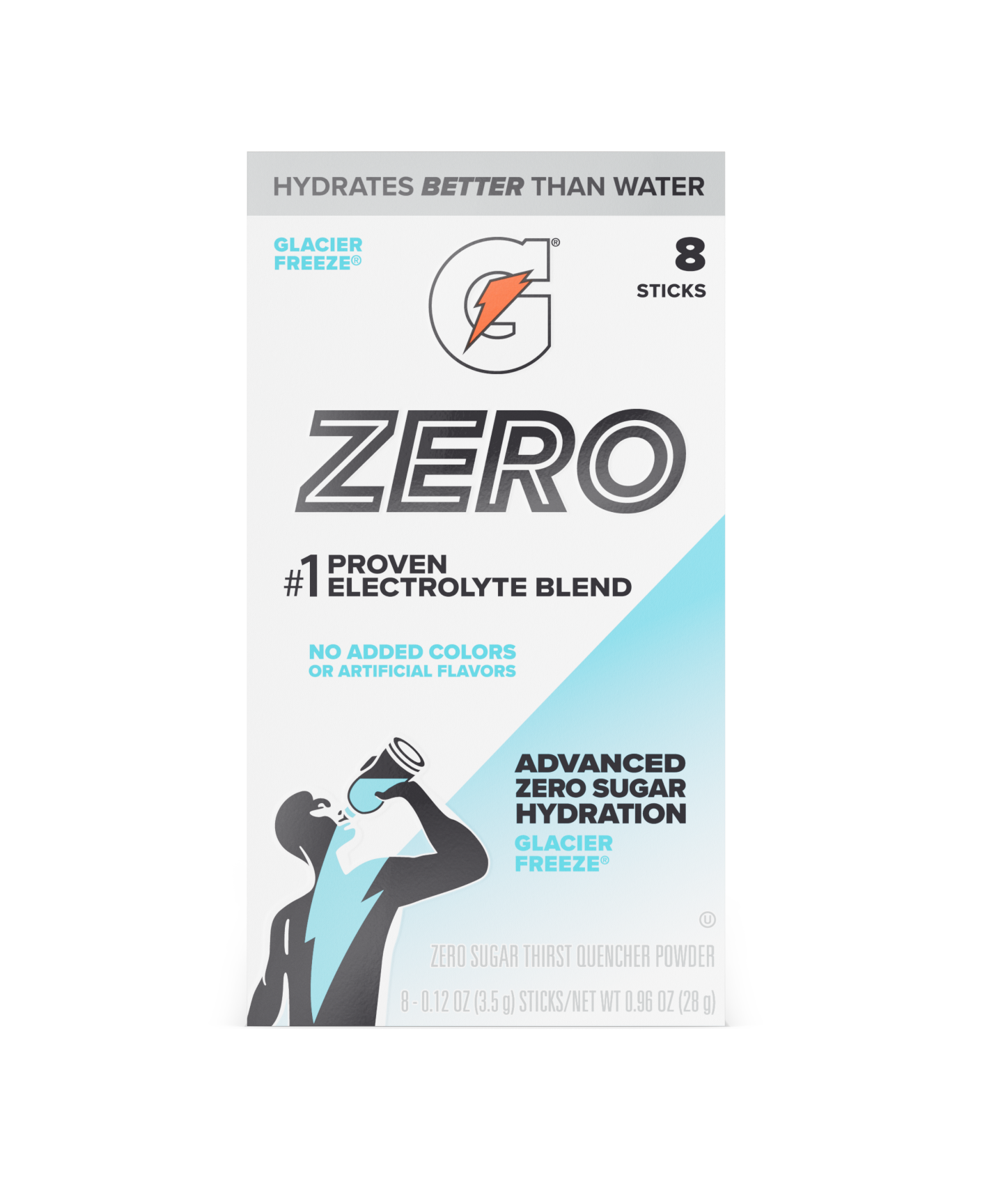 Gatorade Zero - Glacier Freeze - PDP Detail 6