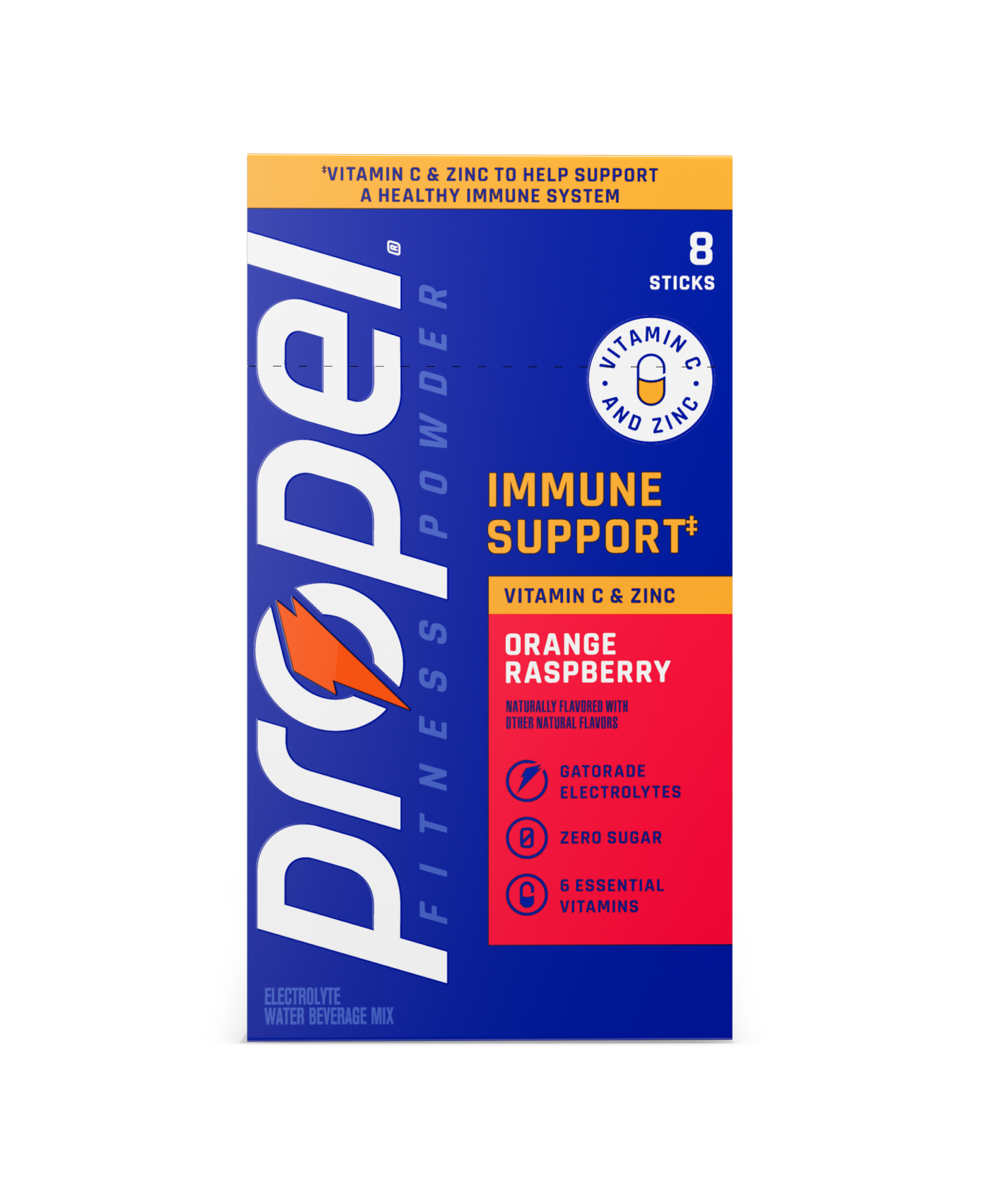 Propel Immune Support - Orange Raspberry - PDP Detail 6