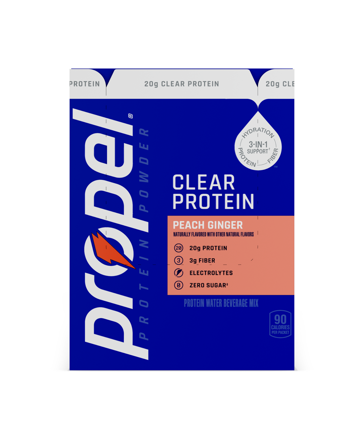 Propel Clear Protein - Peach Ginger - PDP Detail 4
